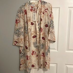 Never worn floral kimono